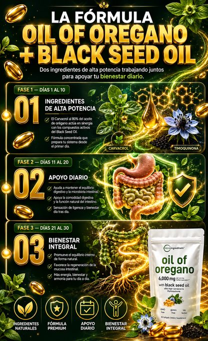 ACEITE DE OREGANO PLANTILLA